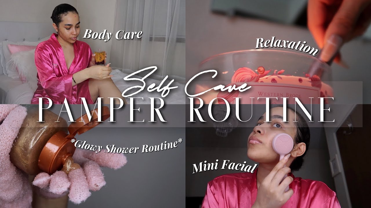 RELAXING SELF CARE & PAMPER ROUTINE 2023 ✨ 🥂 Shower Routine, Laser Hair Removal, Skin Care + More!