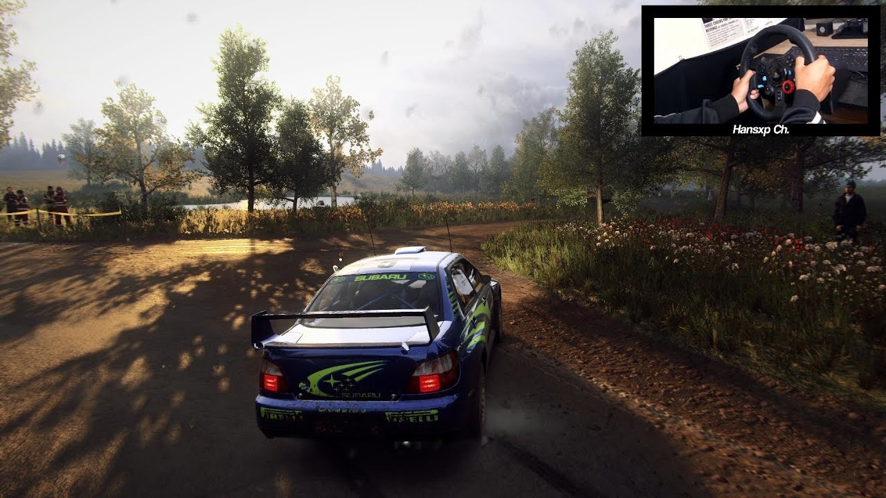 Richard Burns Subaru WRX - Poland Rally Stage | DiRT Rally 2.0 - Logitech G29 Steering Wheel