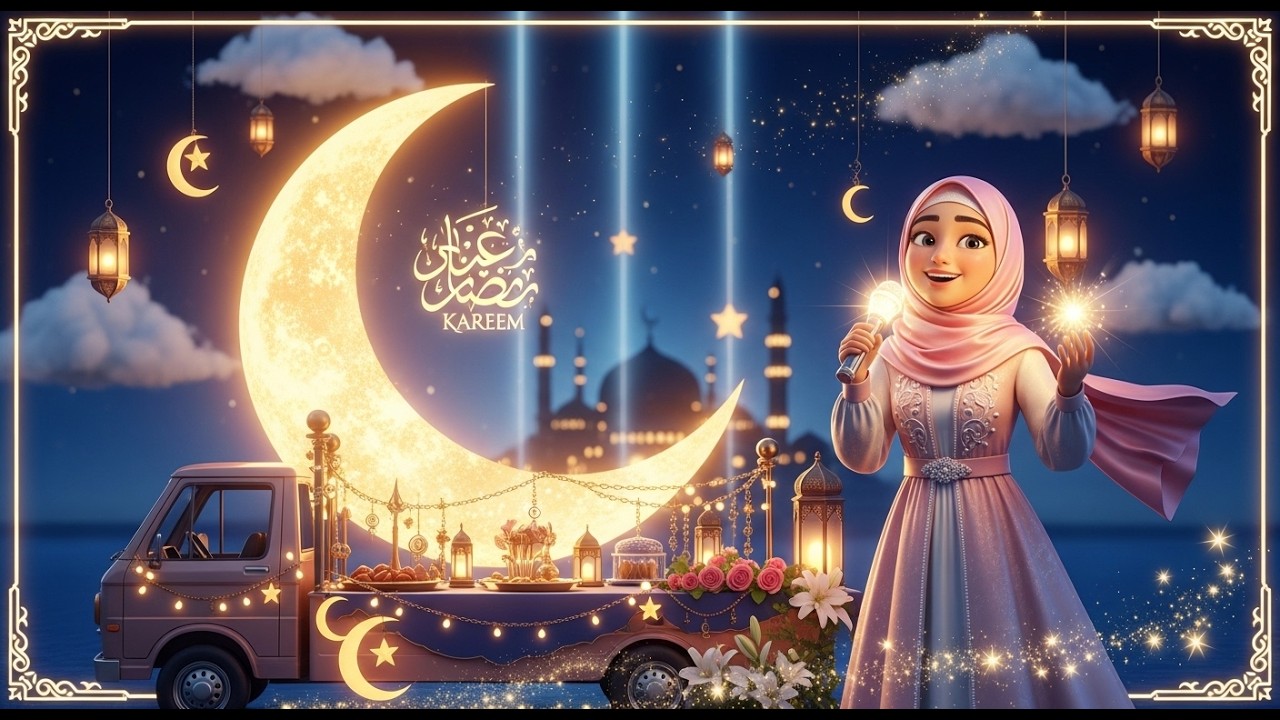 Ramadan Special 2026 🌙✨ Beautiful Joyful Naat | Emotional Islamic Animation ✨🌹Vibe 🌹🌟