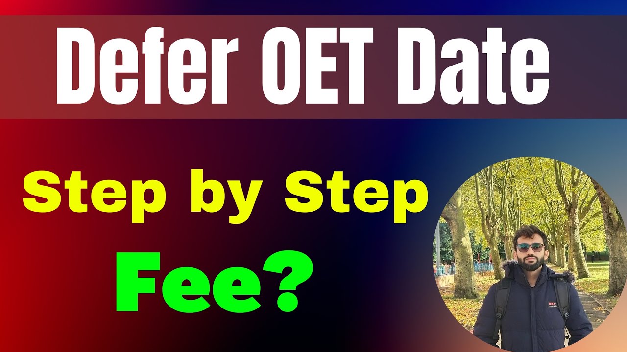 Как перенести дату экзамена OET шаг за шагом | Перенести дату экзамена OET |