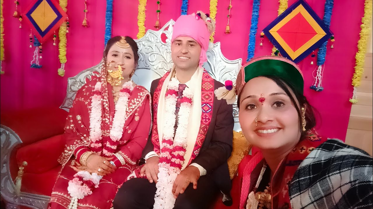 सांगला टू पवारी शादी किन्नौर हिमाचल प्रदेश परमिंदर संग निरूपा 👩‍❤️‍💋‍👩💃🕺 पार्ट ( 1)
