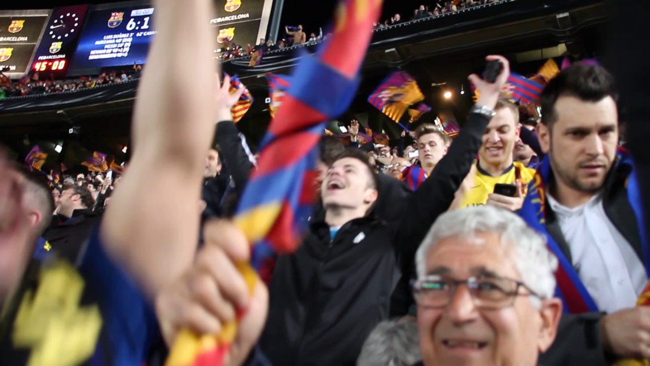 Barcelona vs PSG 6-1 Greatest Comeback of All Time Sergio Roberto Goal and Celebrations