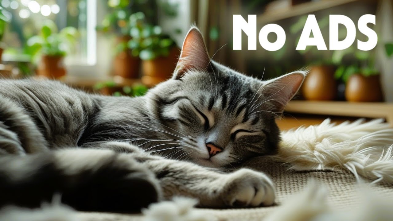 🐈 Calming Music for Cats 🐾 Relaxation, Deep Sleep, Stress Relief, Peaceful Piano Music