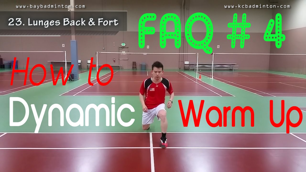 FAQ #4 - How to : Dynamic Warm Up?