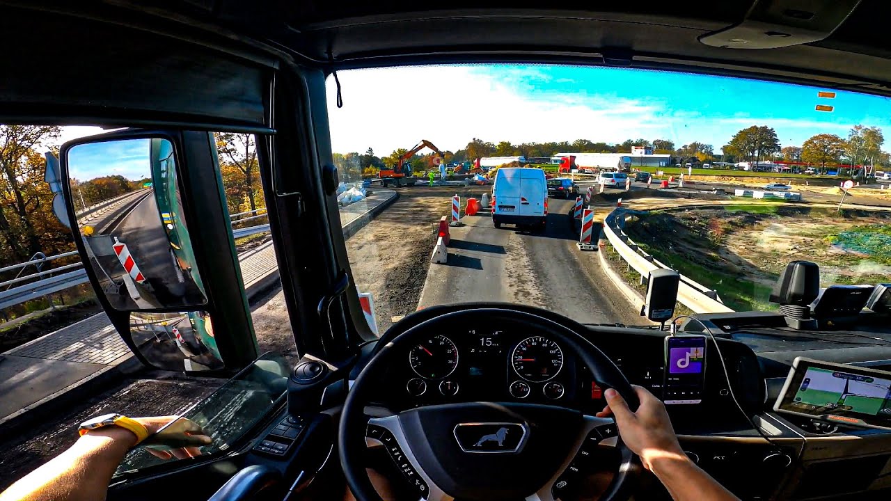 POV Truck Driver in Poland | A Small Village in the Middle of Nowhere #trucks #truck #driver #pov