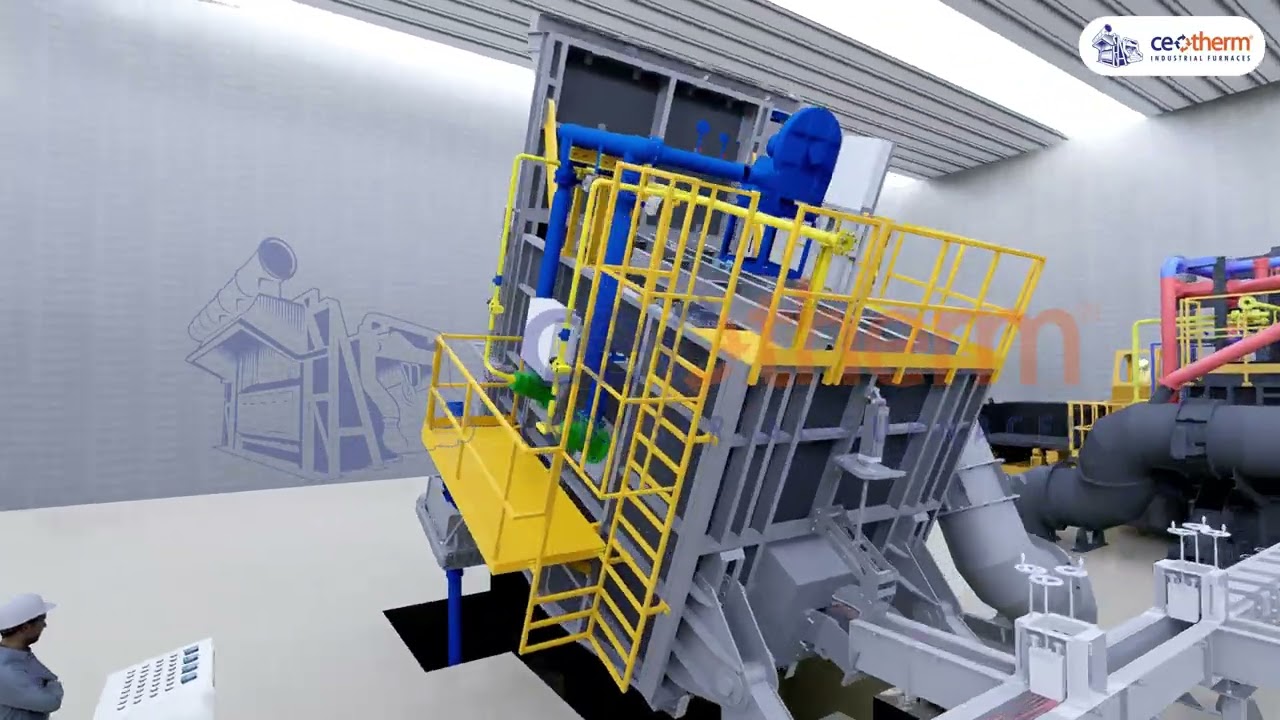 Aluminum Ingot Production Line | CEOTHERM Industrial Furnaces - See description for contact info
