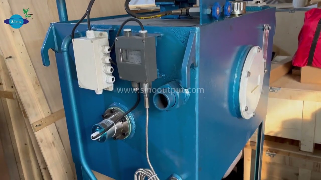 Sinooutput hydraulic marine steering system model SINO-SS16. Torque 16KN.m. Working press 3MPa