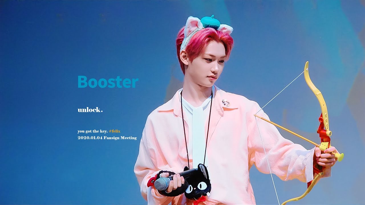 [4K] 200104 팬싸인회 스트레이키즈 필릭스 Booster (Straykids Felix)
