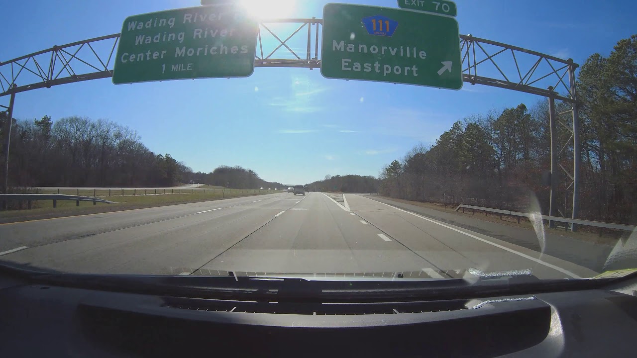 NJ/NY 495 & Long Island Expressway (I-495) 4K60