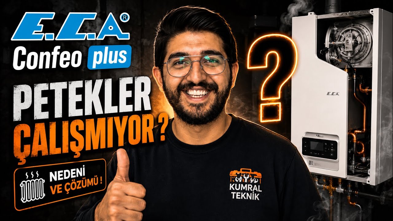 ECA CONFEO PLUS PETEKLER ÇALIŞMIYOR ? KOMBİ PETEKLER ÇALIŞMIYOR ?