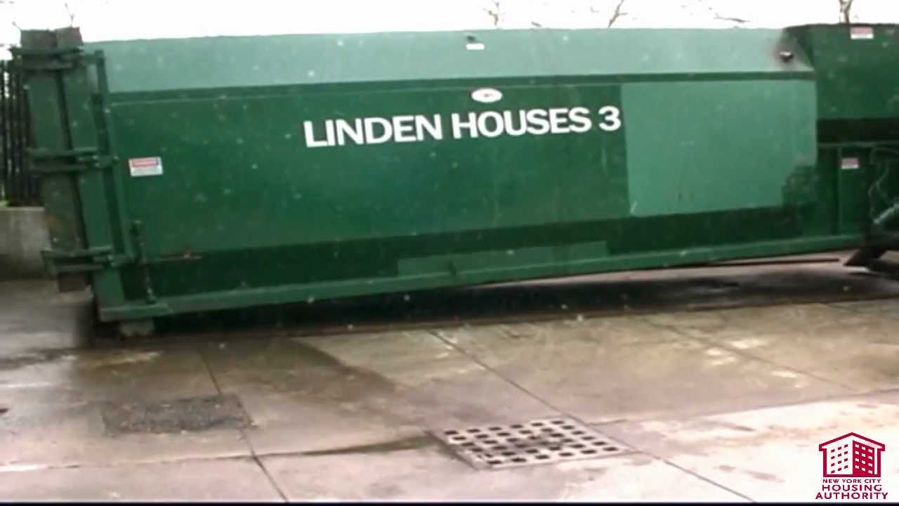 NYCHA Tour of Garbage Compactors