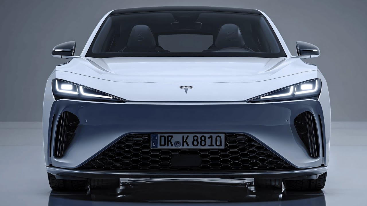 2025 Tesla Model Q New Model Is Finally Here - FIRST LOOK!