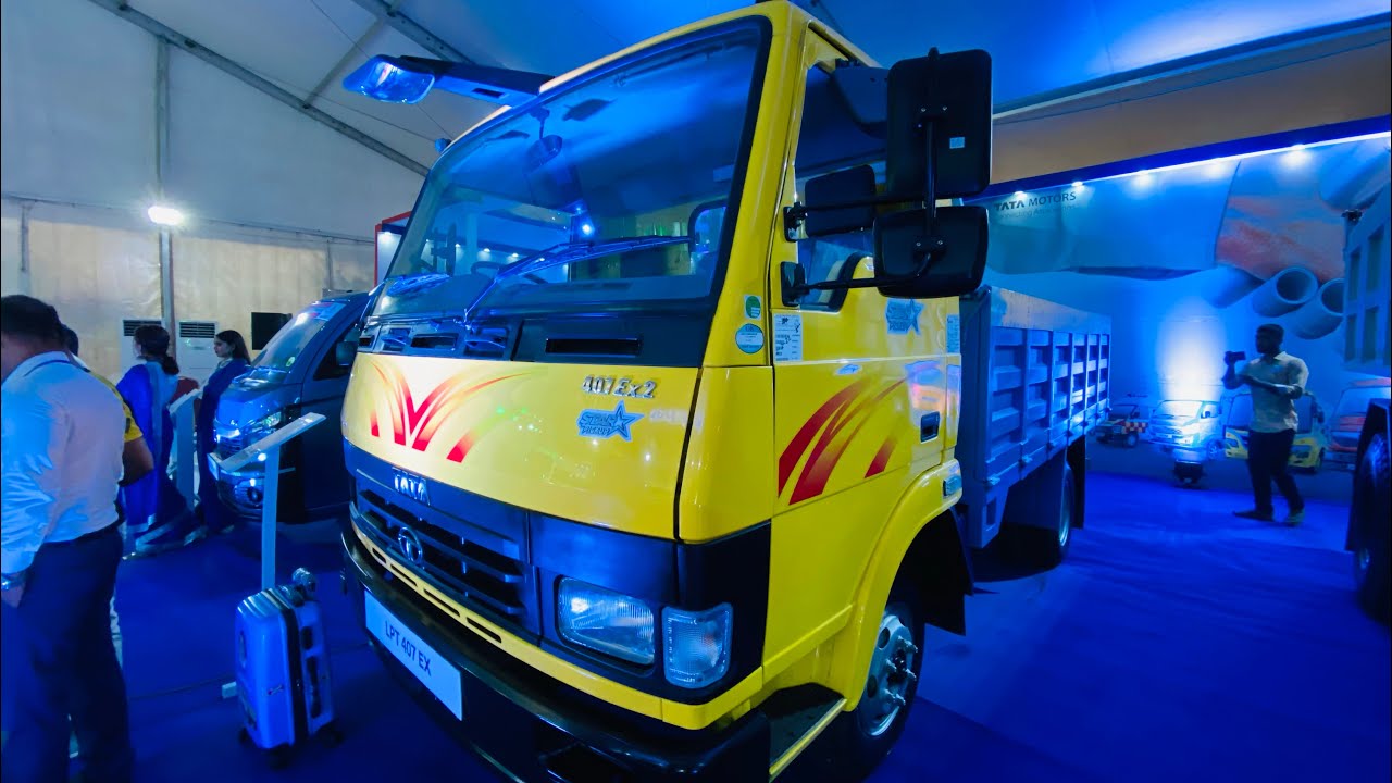 TATA LPT 407 ex2 Pickup Hindi Walk Around | Just Drive Hindi