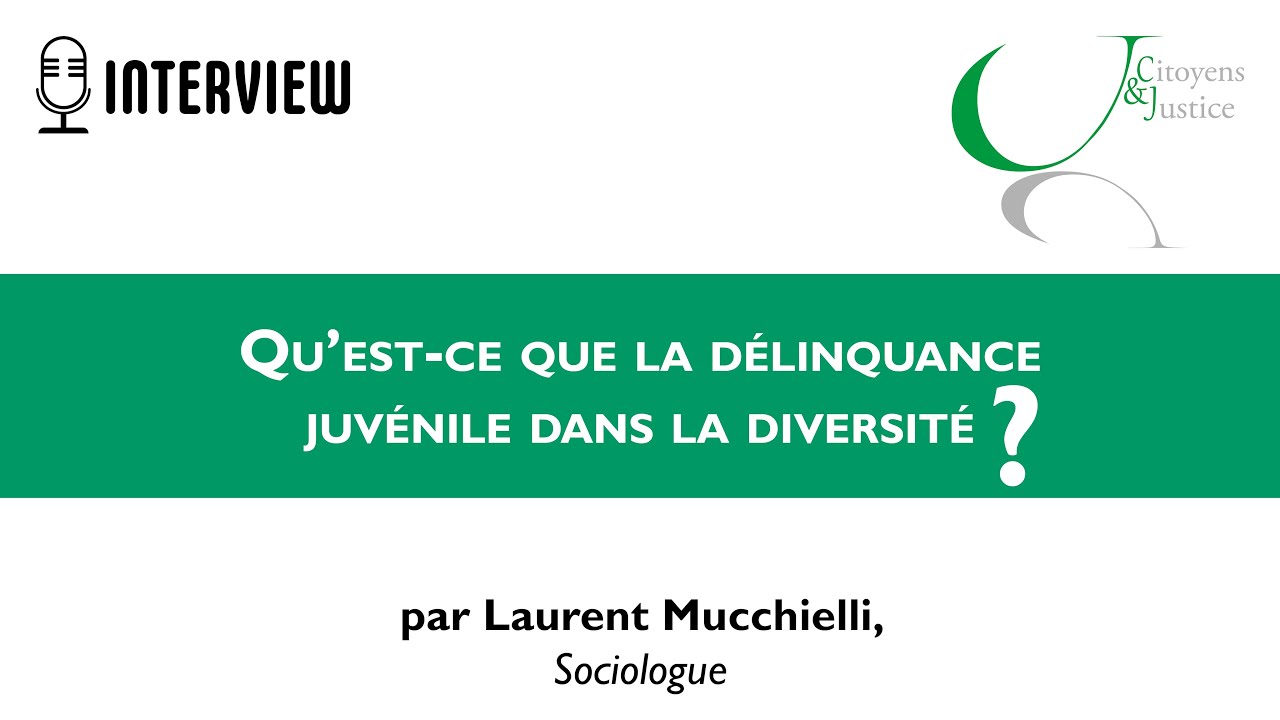 Laurent Mucchielli - Sociologue - Interview sur la délinquance juvénile