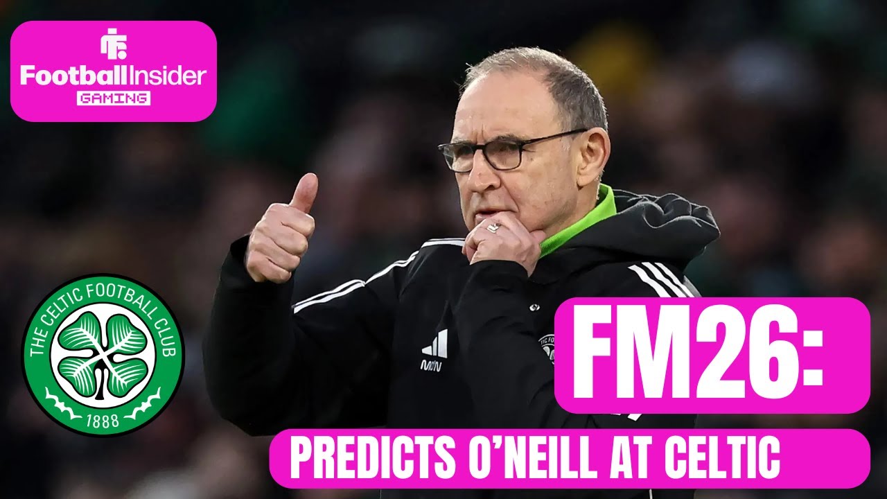 Martin O'Neill is back at Celtic! We asked FM26 to predict how he'd do