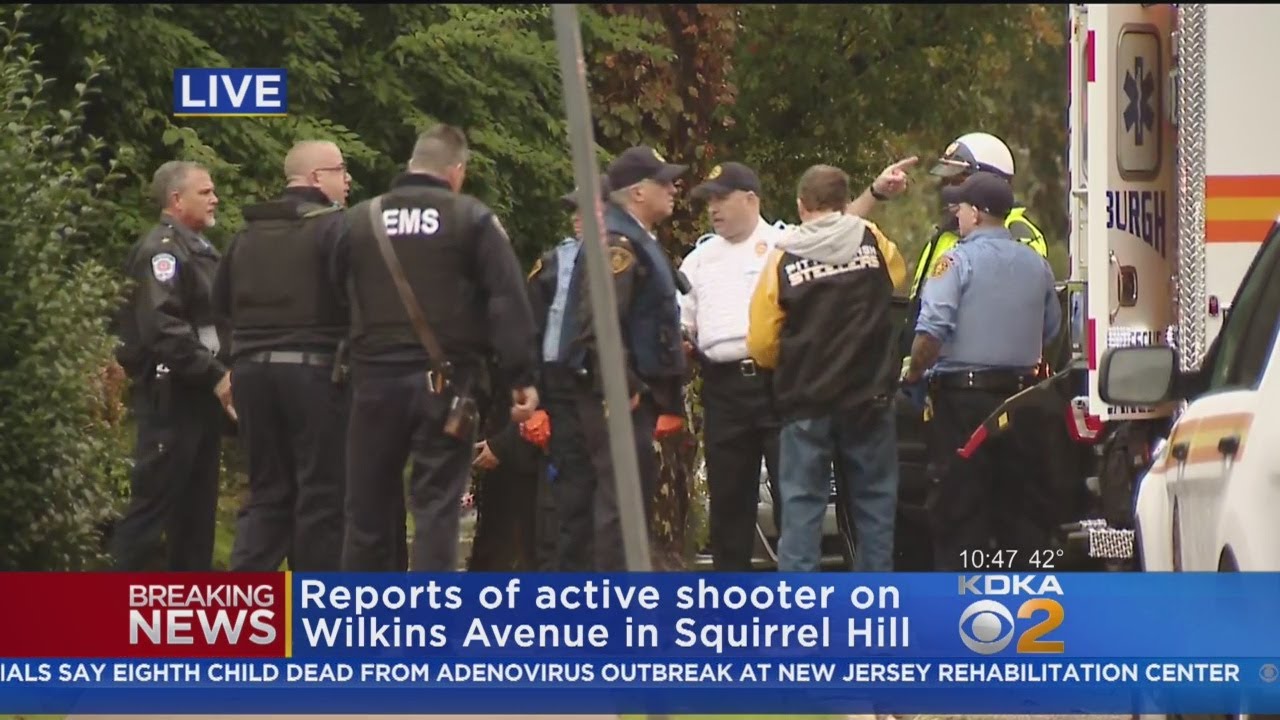 4 Dead, Several Others Shot At Pittsburgh Synagogue
