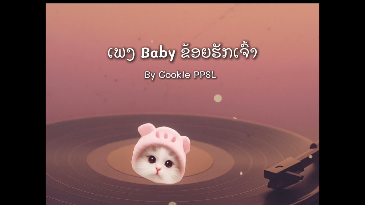 ເພງ Baby ຂ້ອຍຮັກເຈົ້າ / Cookie PPSL [Official Audio]