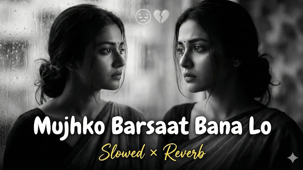 🌧️ Mujhko Barsaat Bana Lo | Hindi Lofi Flip (Slowed + Reverb) • Mind Relaxing 2026 ✨