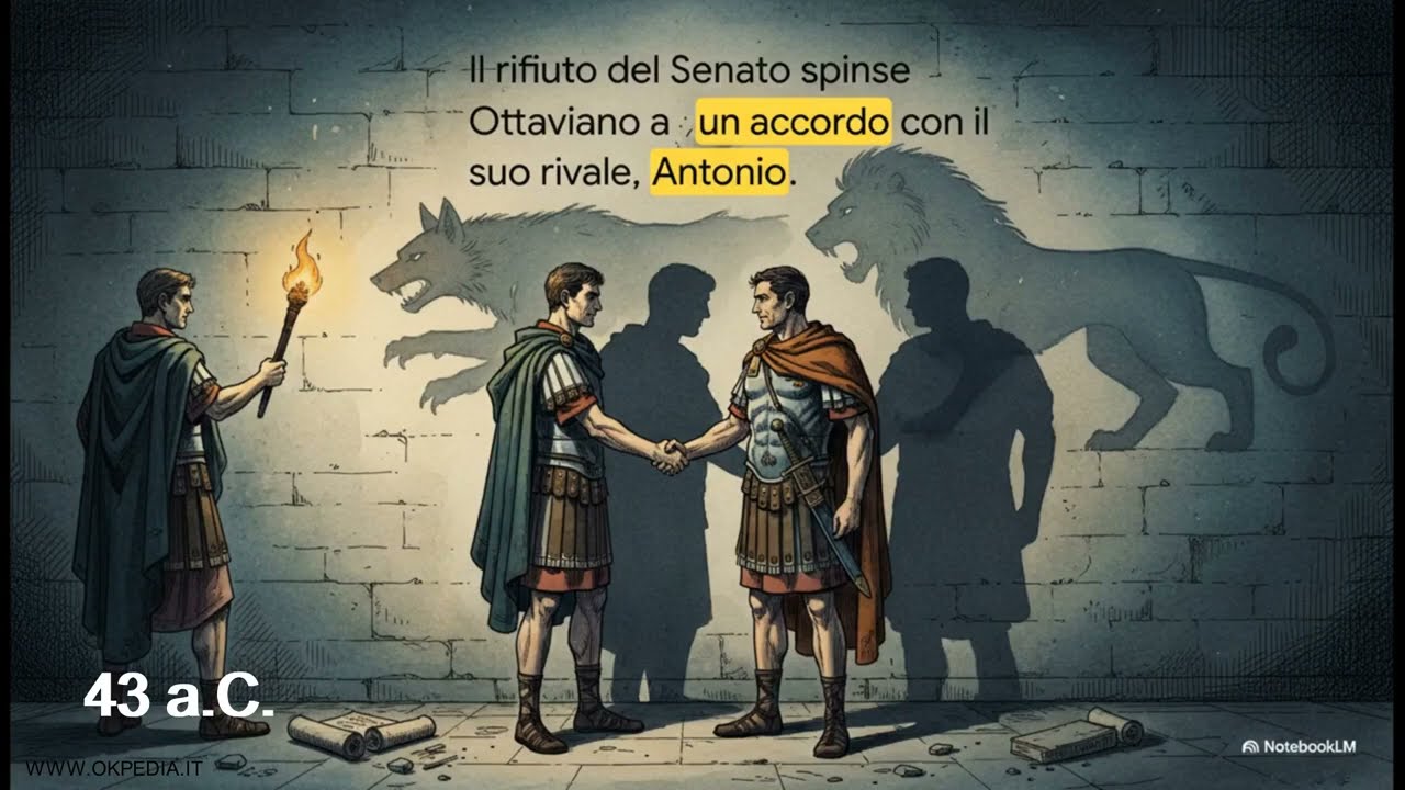 Il Secondo Triumvirato: Ottaviano, Antonio e Lepido