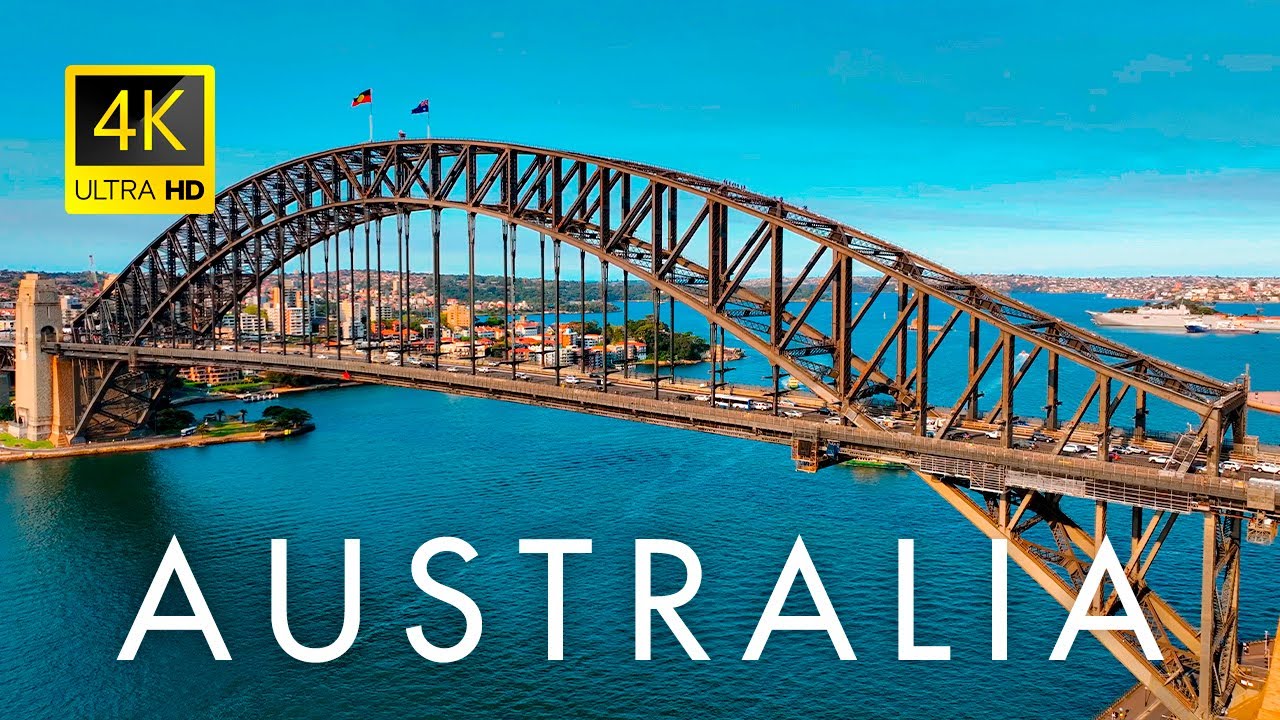 Города Австралии 🇦🇺 в 4K — Брисбен, Голд-Кост, Сидней, Мельбурн и Перт