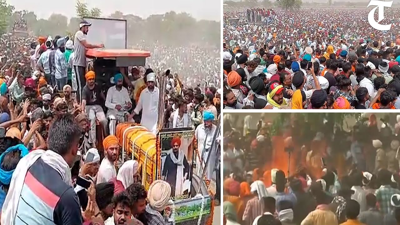 Punjabi singer Sidhu Moosewala cremated at native village; thousands pay last respects