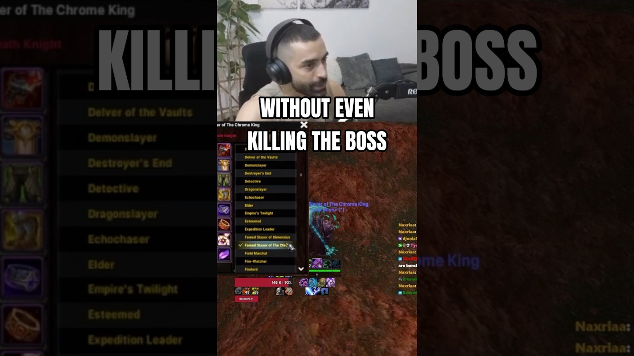 The Most Overrated Title In WoW's History