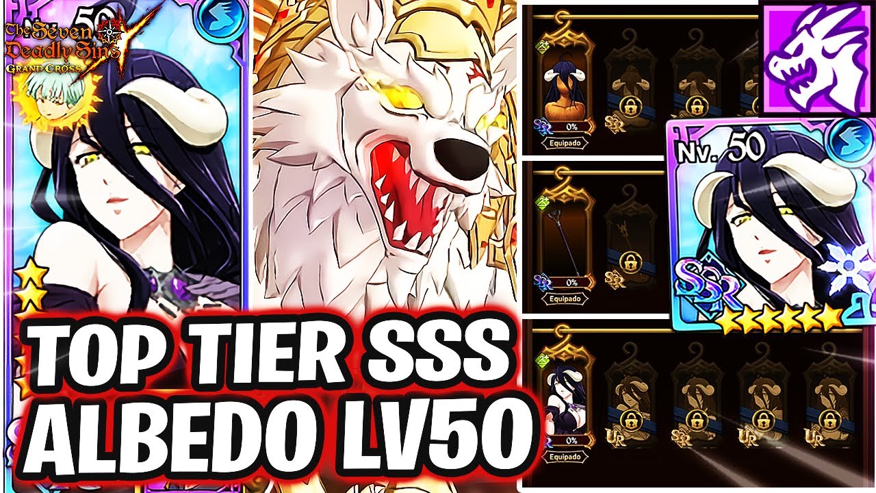 [🦊] ESTO DEBE SER UNA BROMA... ALBEDO LV50 en LOS LOBOS PISO 1, 2 & 3! - 7ds: Grand Cross