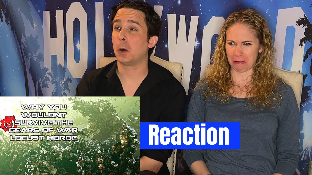 Why You Wouldn't Survive Reaction | Gears of War Locust Horde
