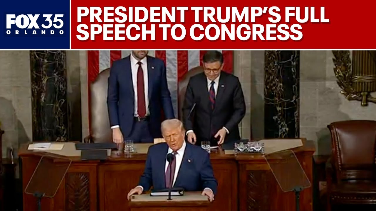 President Donald Trump's speech to Congress: 'America is back!' | Full Speech
