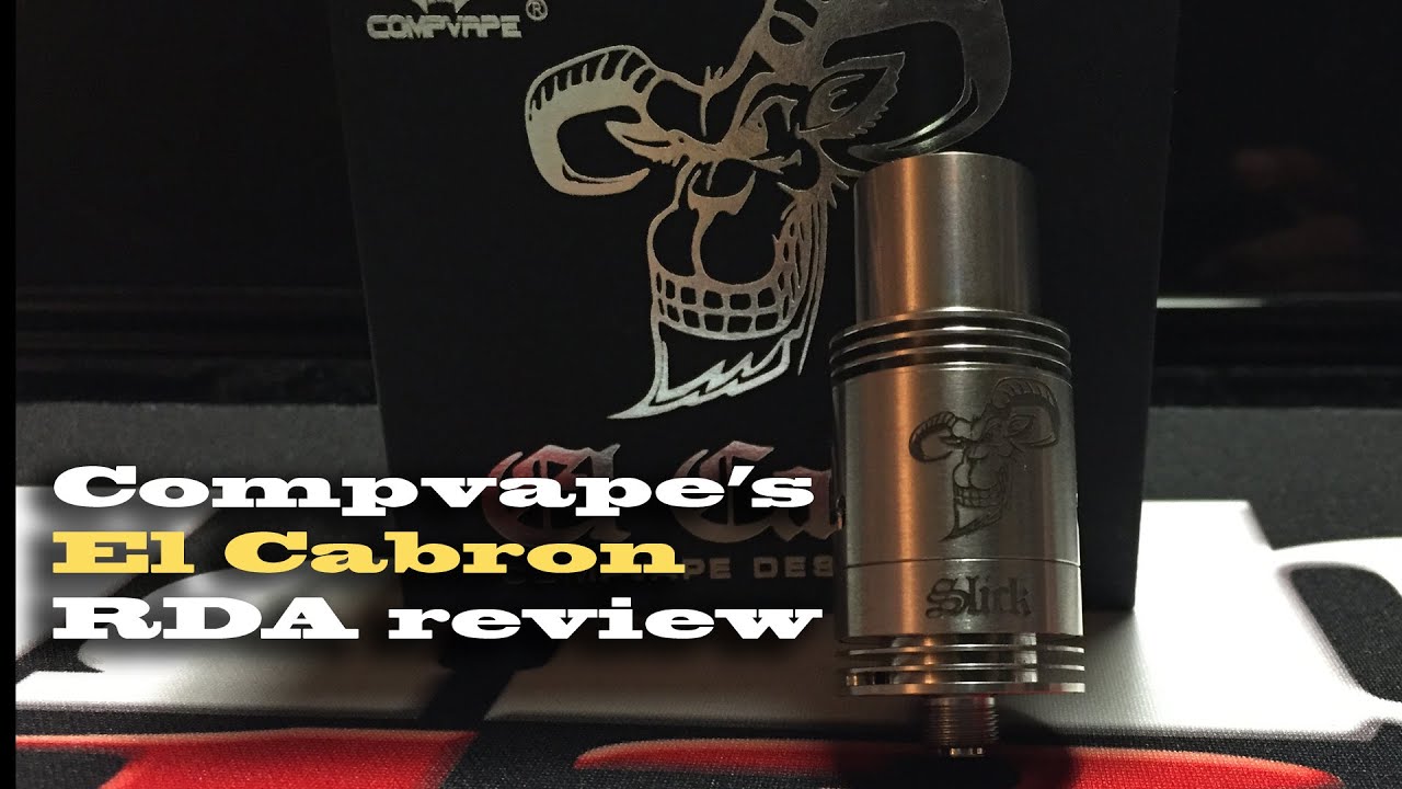 Compvape El Cabron RDA review