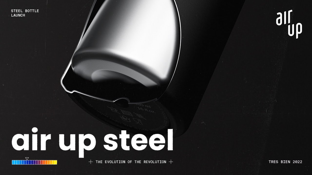 AIR UP / Steel Bottle (Product Video)