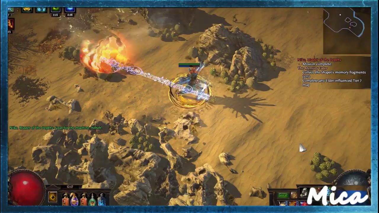 [3.6] POE Ice Trap drzewko + sprzęt