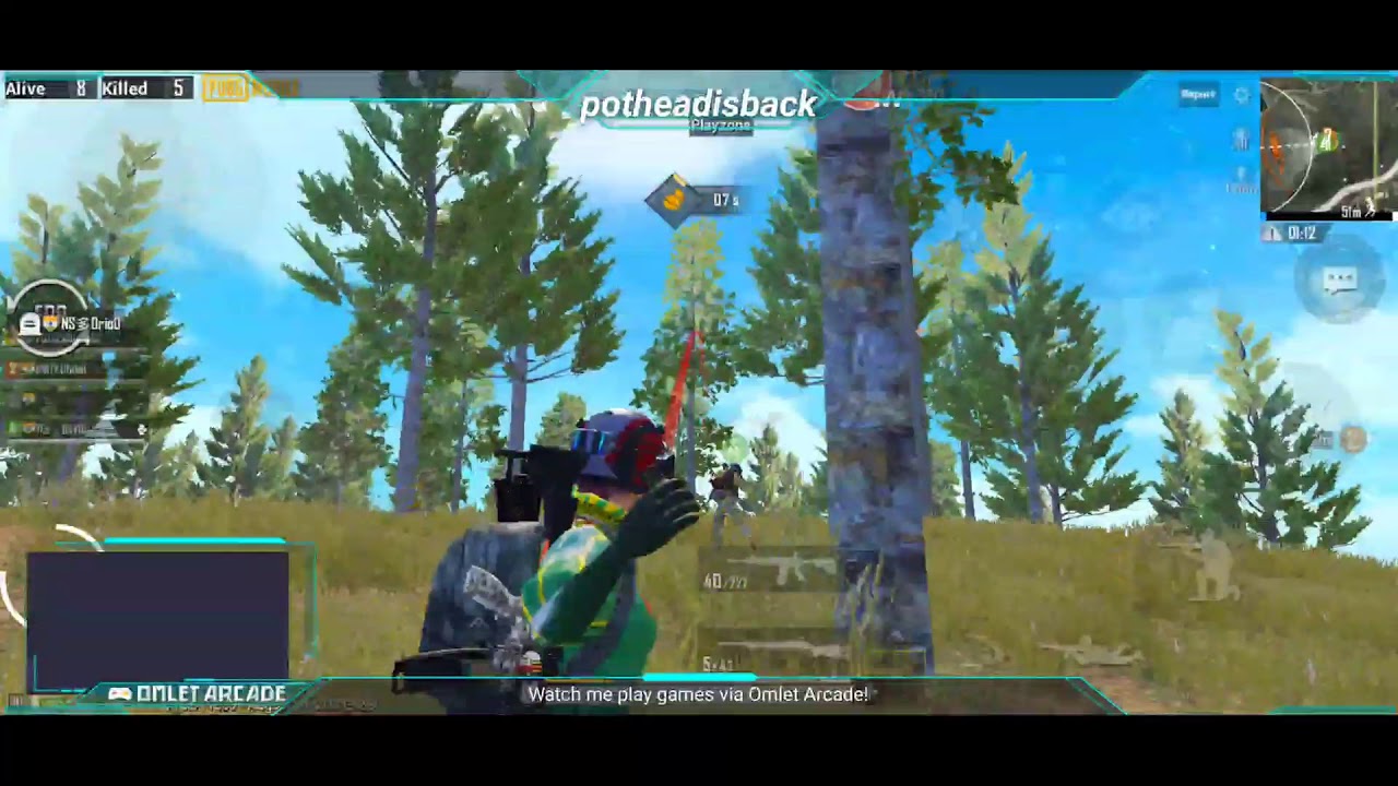 chilling scene.... high on weed n high on pubg