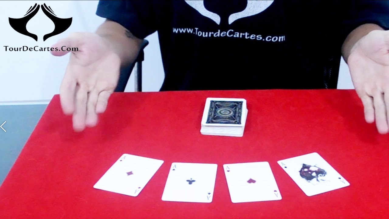 Tour de cartes AUTOMATIQUE avec explications