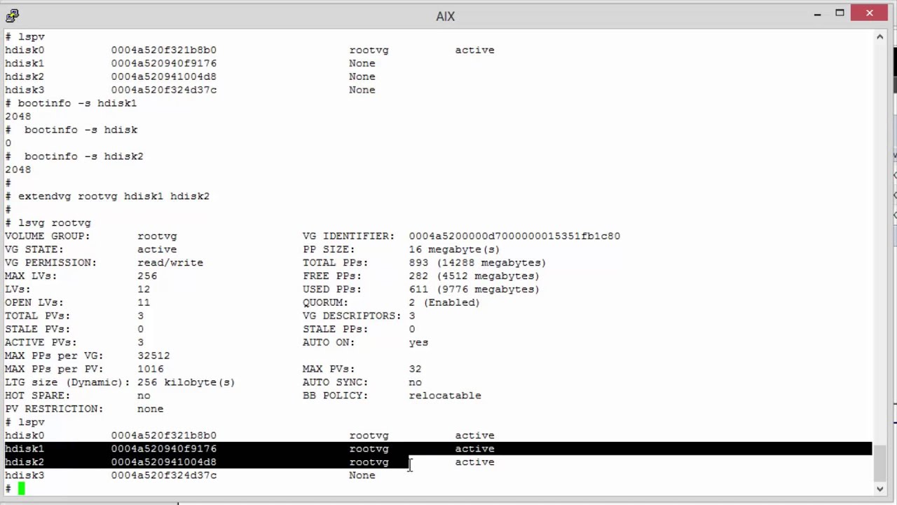 How to Patch AIX 6.1 LPAR