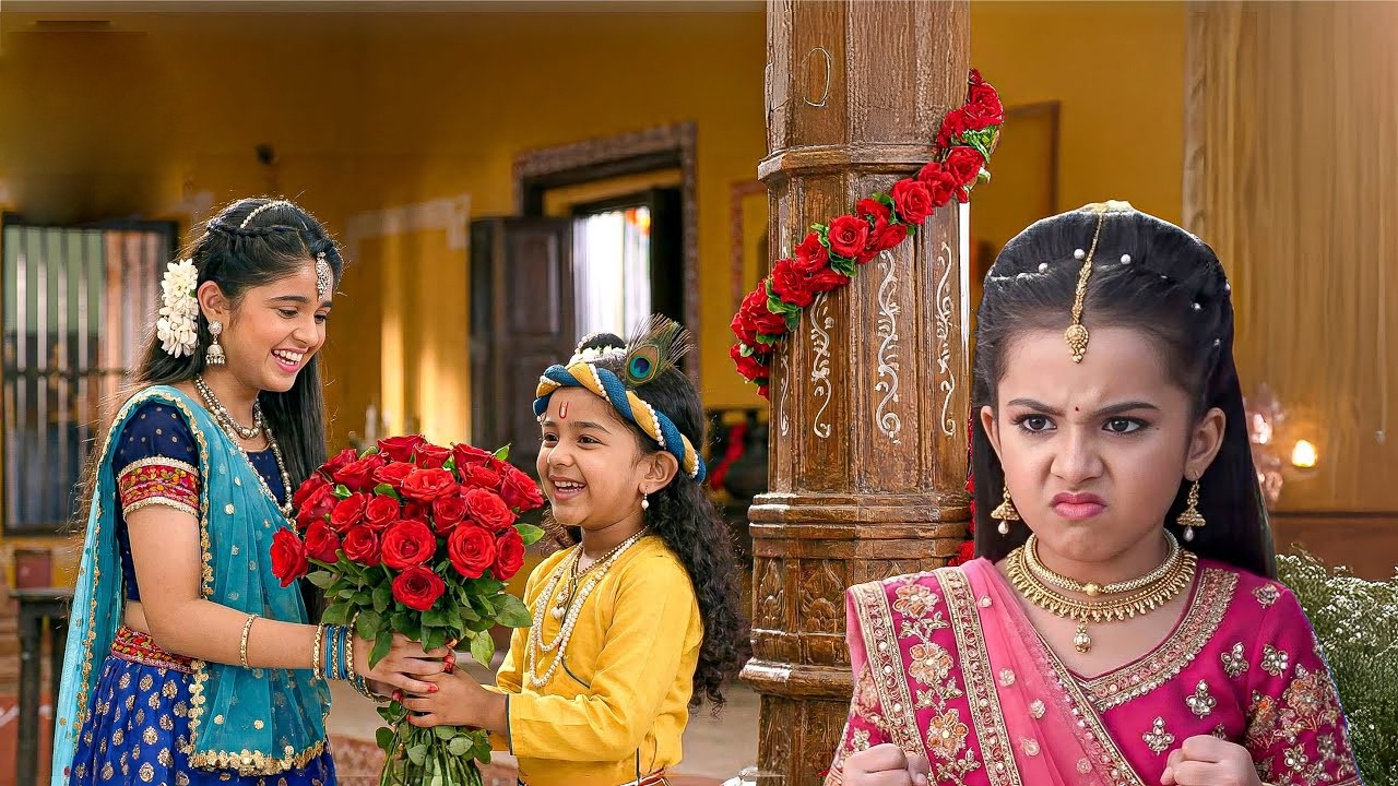 राधा ने किया बलराम को प्रपोज़ ये देख कान्हा को आया गुस्सा | Yashomati Maiyaa Ke Nandlala