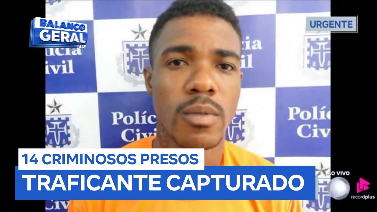 Traficante conhecido como ‘Paquito’ é preso durante cerco policial em Salvador