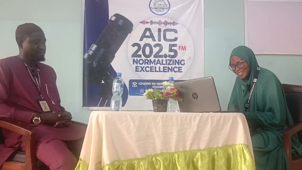 Life Experience hosts Mr ADEBAYO@AIC FM 2026. 