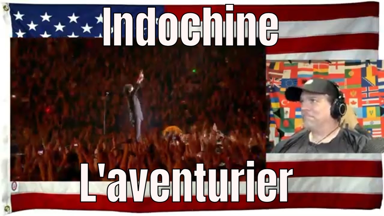 Indochine - L'aventurier (Black City Concerts au Stade de France 2014) - REACTION