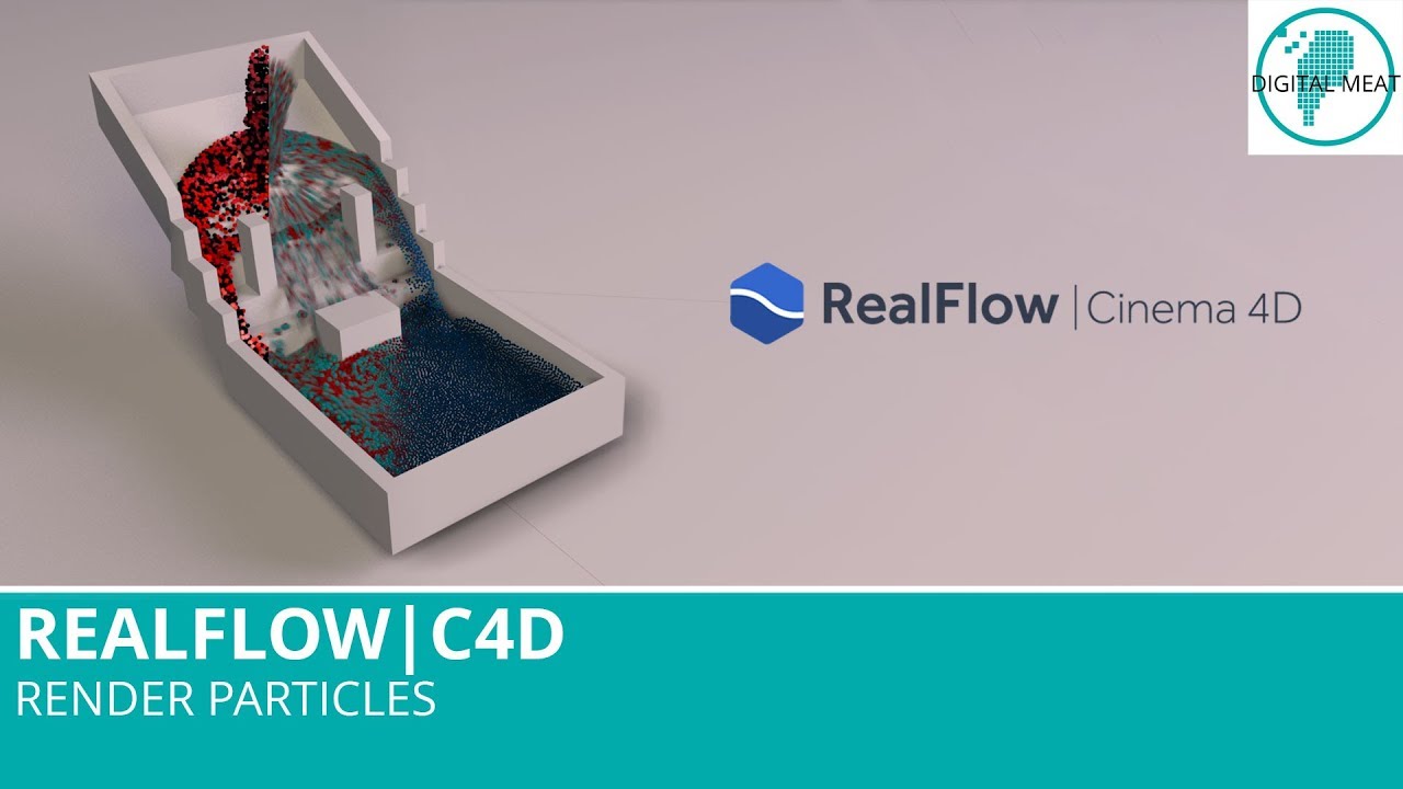 RealFlow For C4D: Render Particles