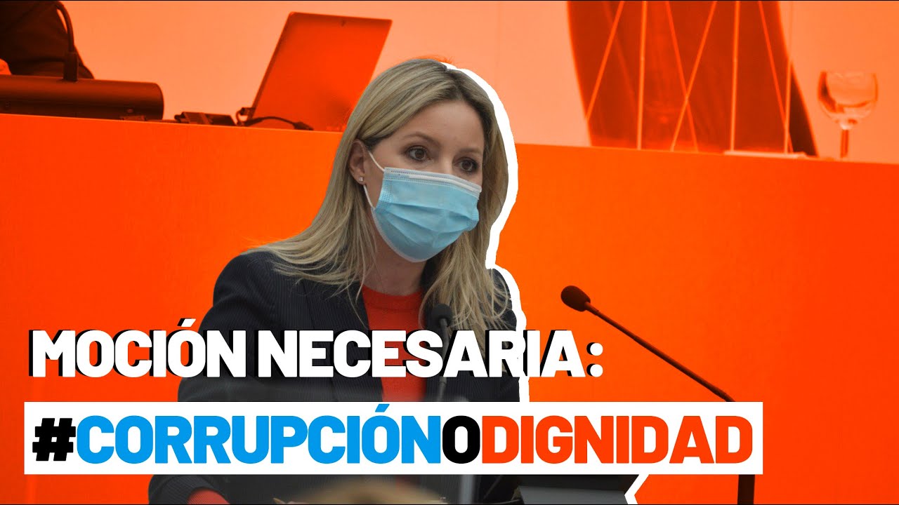 Ana Martínez Vidal defiende la moción de la dignidad en la Región de Murcia