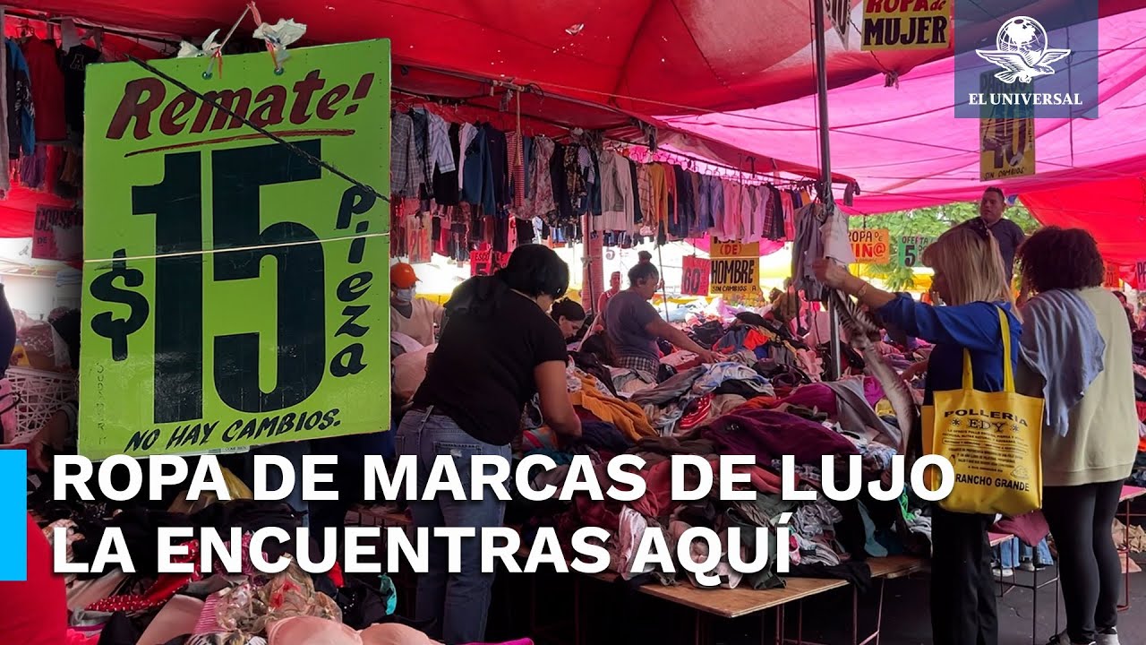 Descubriendo gangas en el tianguis de pacas de Ciudad Neza