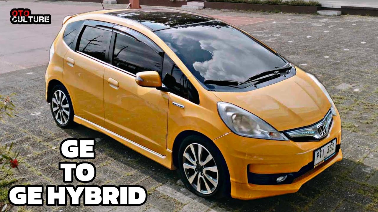 2010 Honda Jazz GE to GE HYBRID Inspired | OtoCulture