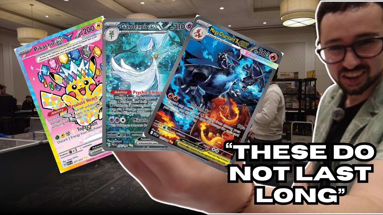 These Pokémon Cards Do Not Last Long! - Ale Collects TCG Vendor POV