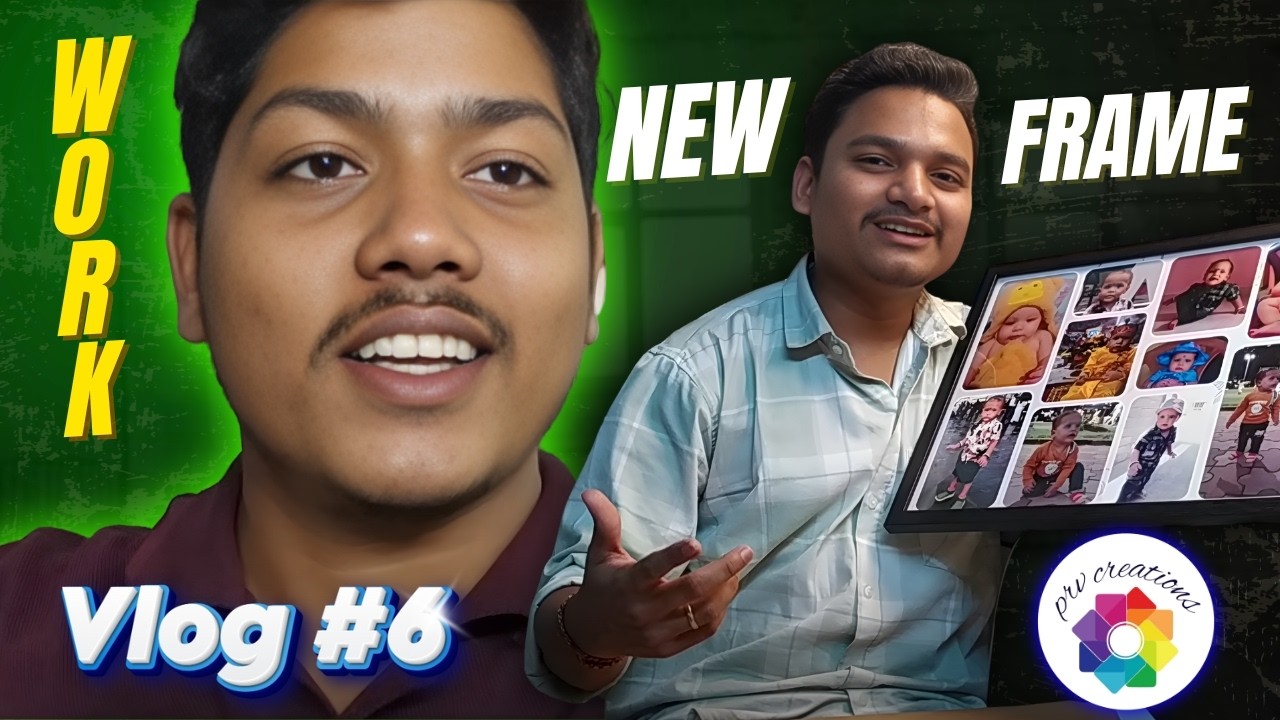 🖼️ Crafting the PERFECT Baby Photo Collage! | Team PRV Creation Vlog #6 #ecommercebusiness