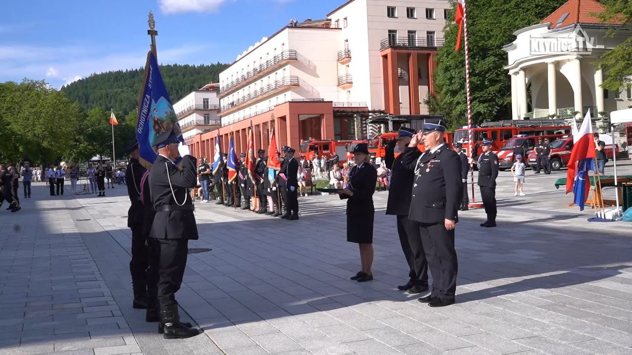Gminny Dzień Strażaka w Krynicy-Zdroju i jubileusz 75-lecia OSP Czyrna