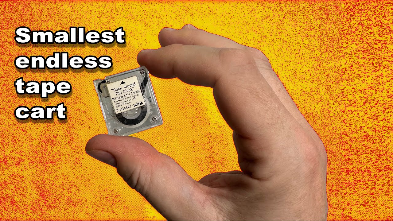 Smallest endless loop cart - Bandai Micro Cartridge