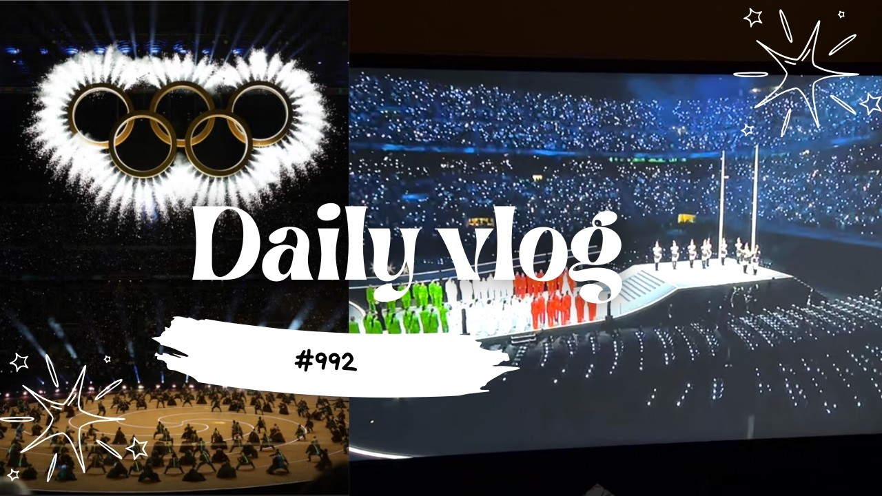 CERIMONIA DI APERTURA OLIMPIADI (con i miei commenti) – Daily Vlog #992