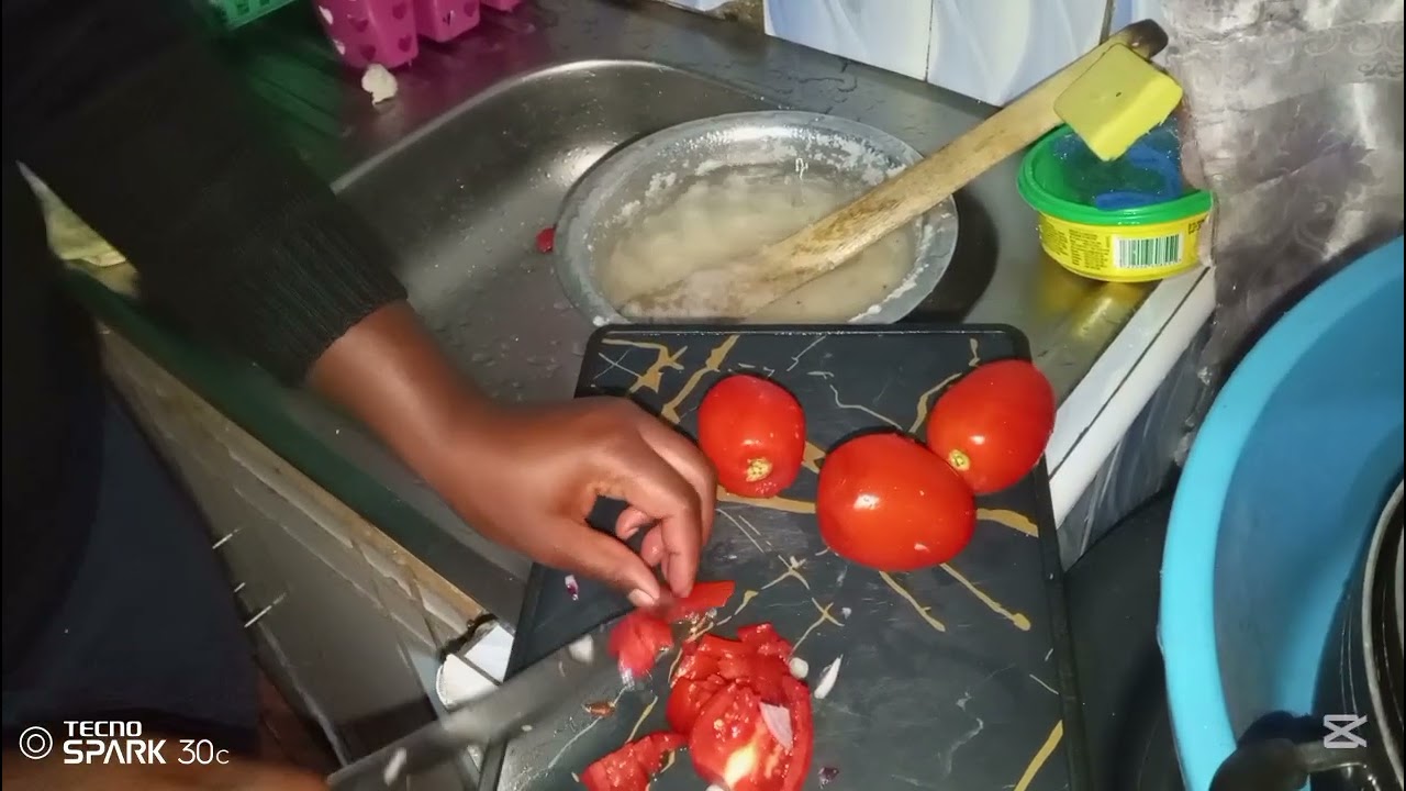 Cooking matumbo 