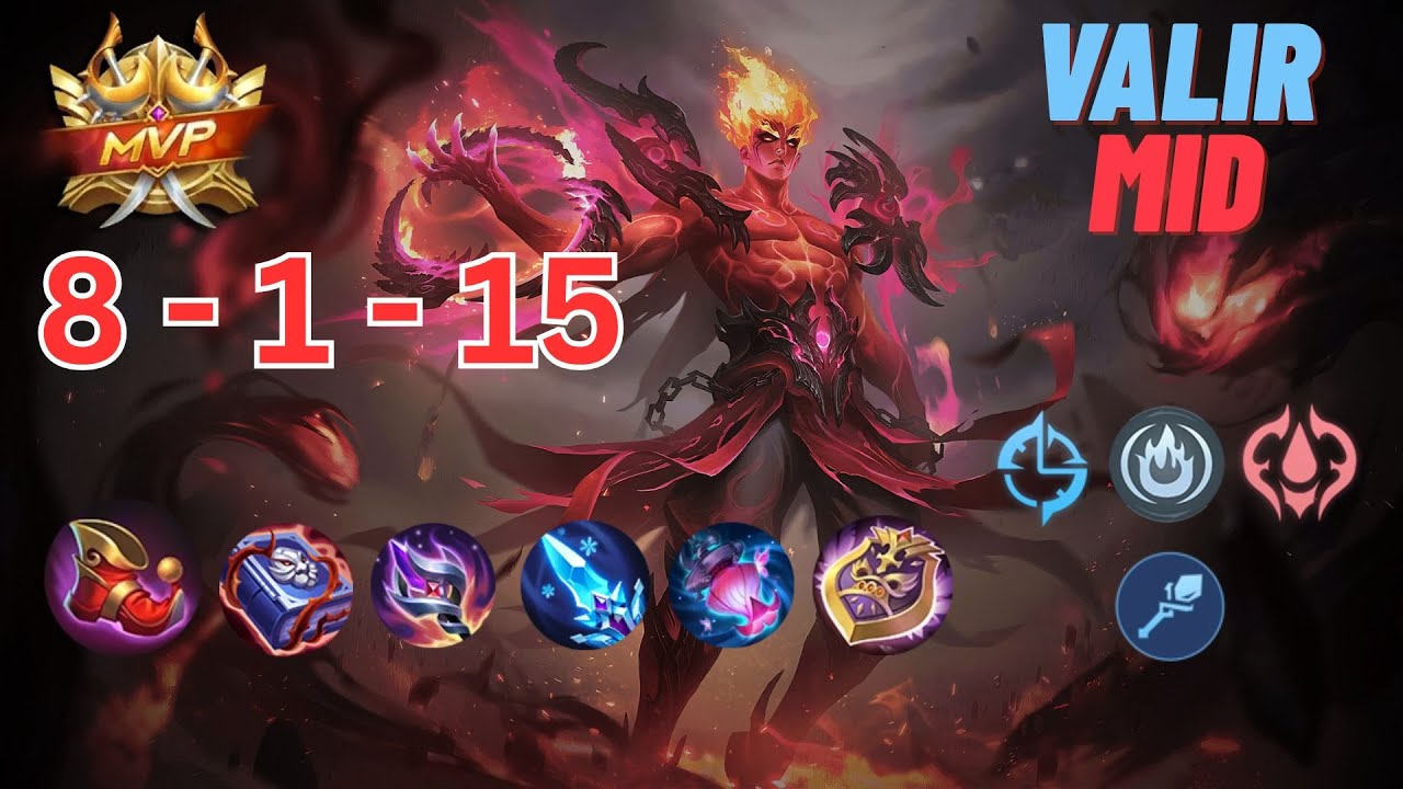 VALIR GAMEPLAY | MOBILE LEGENDS BANG BANG | #1